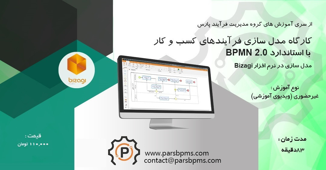 کارگاه مدل سازی فرآیندهای کسب و کار با استاندارد BPMN 2.0