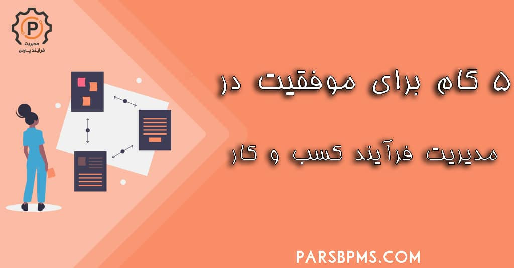 5 گام برای موفقیت در مدیریت فرآیند کسب و کار