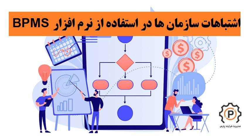 اشتباهات سازمان ها در استفاده از نرم افزار BPMS