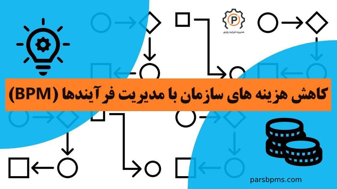 کاهش هزینه های سازمان با مدیریت فرآیندها (BPM)