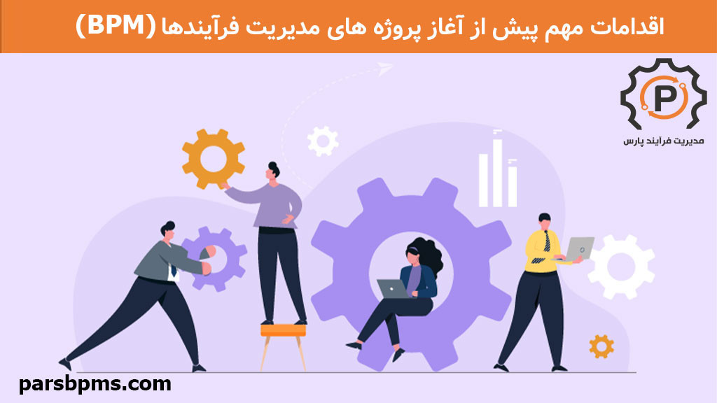 اقدامات مهم پیش از آغاز پروژه های مدیریت فرآیندها (BPM)